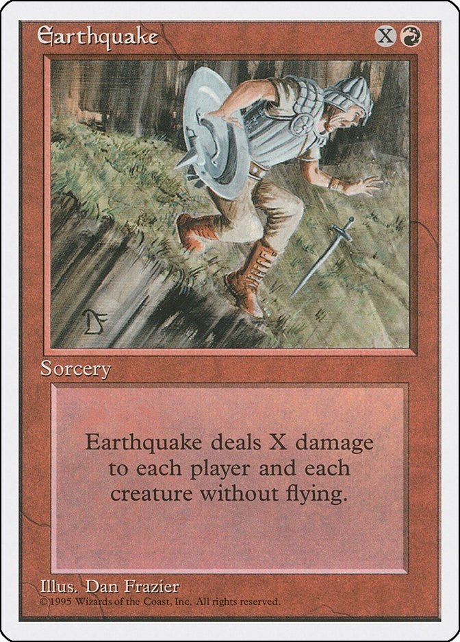 Earthquake [4ED] - MTG Single
