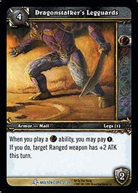 Dragonstalker’s Legguards - WoW Single