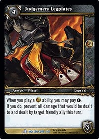 Judgement Legplates - WoW Single