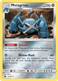 Image for Metagross - 95/168 (Prerelease Kit Exclusive) (095/168) (Deck Exclusives) - Pokemon