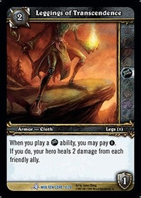 Leggings of Transcendence - WoW Single