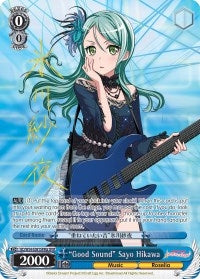 ’Good Sound’ Sayo Hikawa (A) (SPM) (54081) [BD/W54] - Weiss Schwarz Single