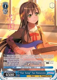 ’Our Song’ Tae Hanazono (B) (SPM) (54085) [BD/W54] - Weiss Schwarz Single