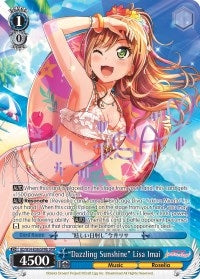 ’Dazzling Sunshine’ Lisa Imai (B) (SPM) (54086) [BD/W54] - Weiss Schwarz Single