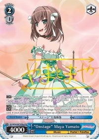 ’Onstage’ Maya Yamato (A) (SPM) (54087) [BD/W54] - Weiss Schwarz Single