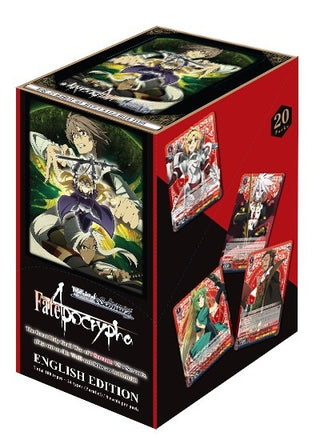 Fate/Apocrypha Booster Box [APO/S53] - Weiss Schwarz Sealed