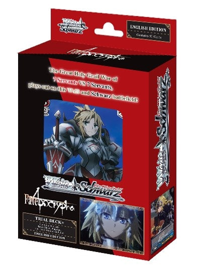 Fate/Apocrypha Trial Deck + [APO/S53] - Weiss Schwarz Sealed