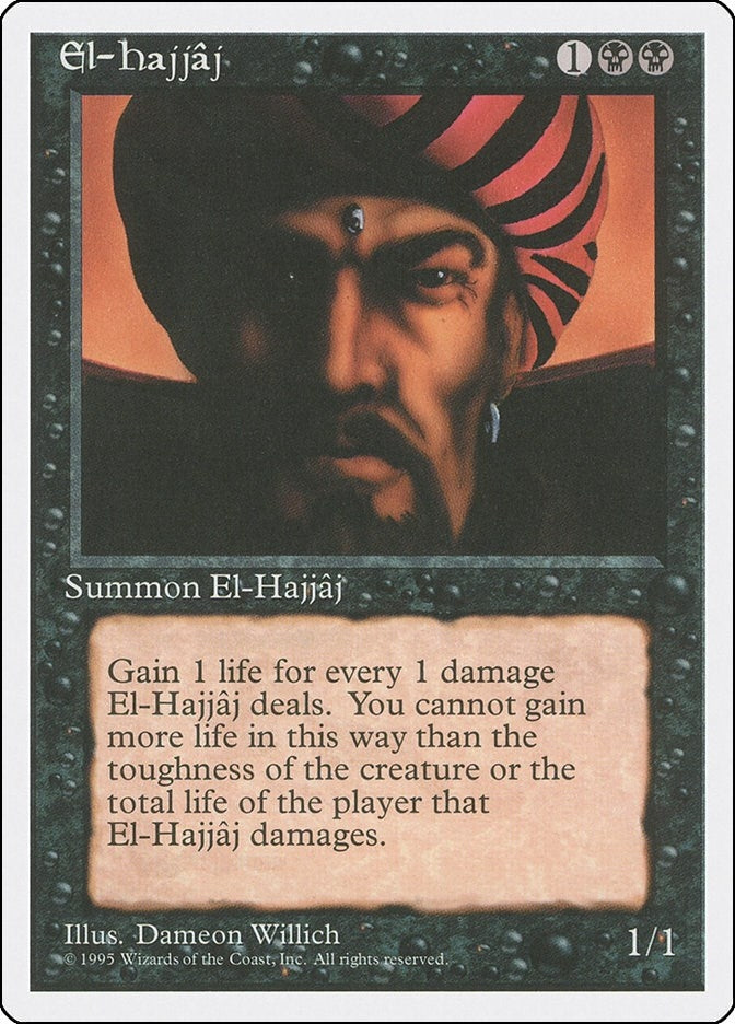 El-Hajjaj (18) [4ED] - MTG Single