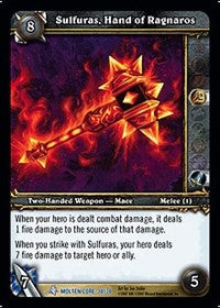 Sulfuras Hand of Ragnaros - WoW Single