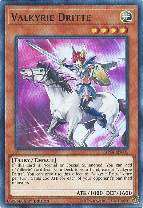 Valkyrie Dritte (1) (SHVA) - YuGiOh Single
