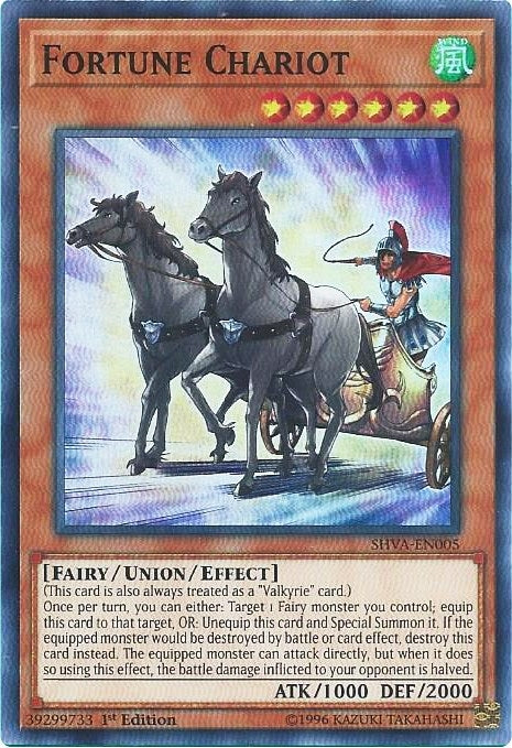 Fortune Chariot (5) (SHVA) - YuGiOh Single