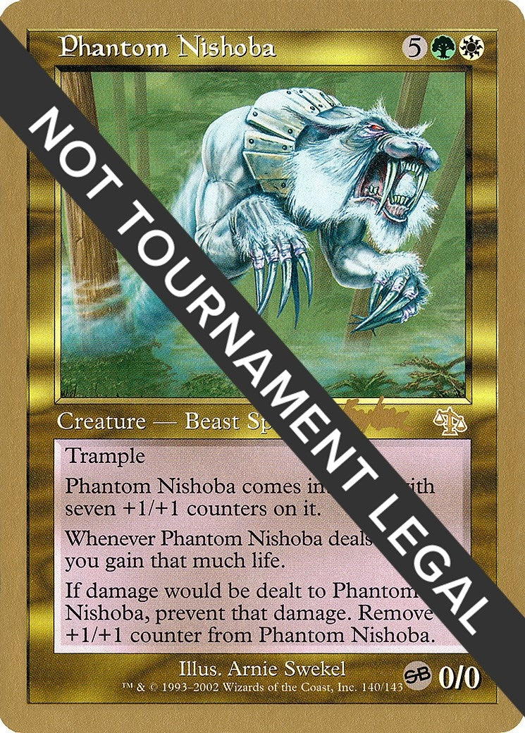 Phantom Nishoba - 2002 Brian Kibler (JUD) (SB) [WCD] - MTG Single
