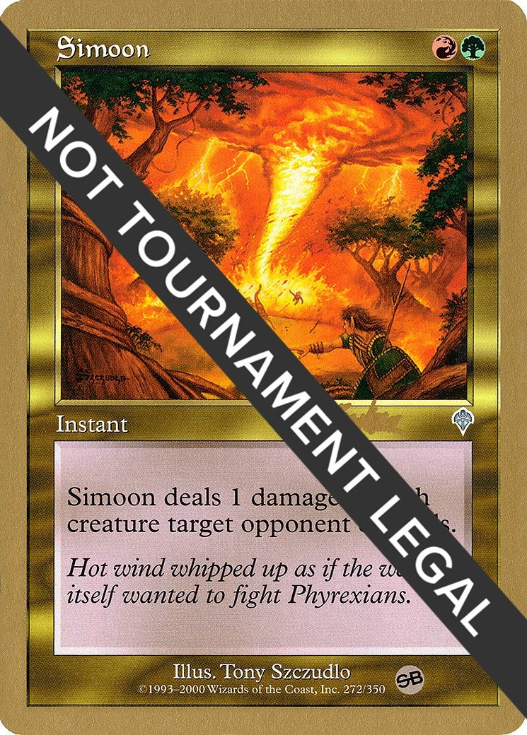 Simoon - 2002 Brian Kibler (INV) (SB) [WCD] - MTG Single