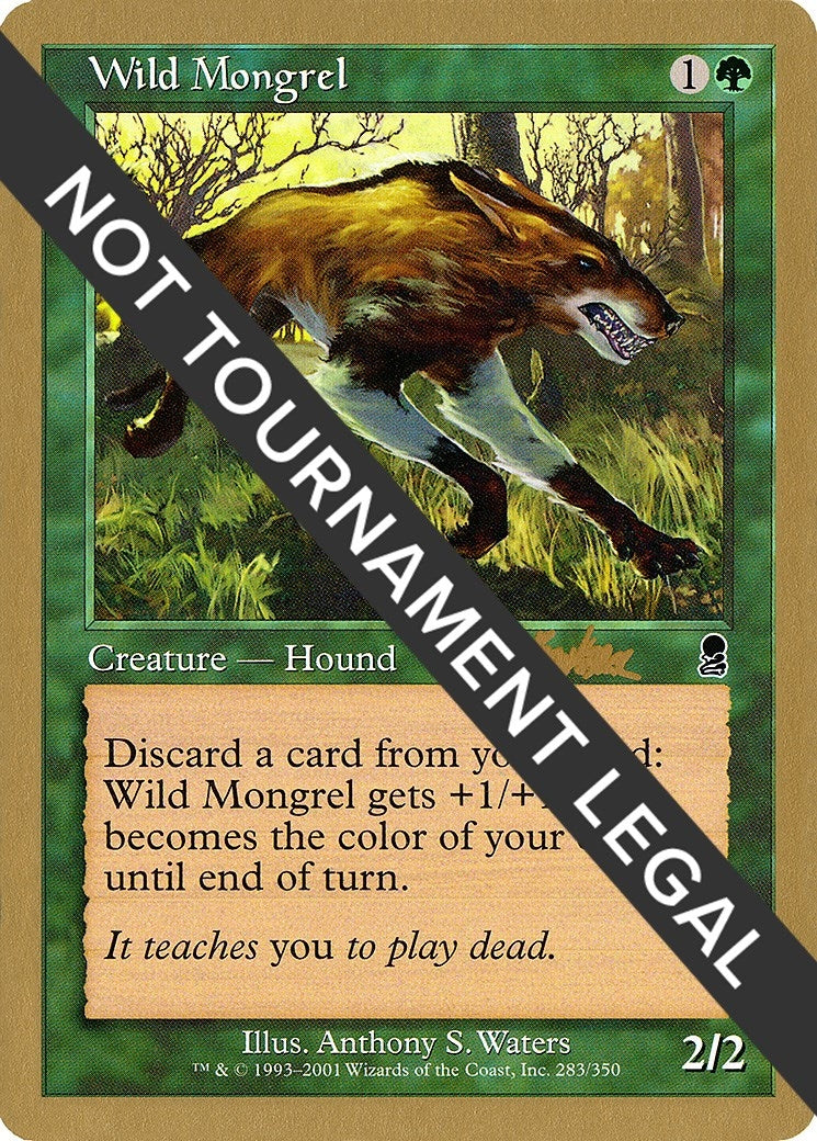 Wild Mongrel - 2002 Brian Kibler (ODY) [WCD] - MTG Single