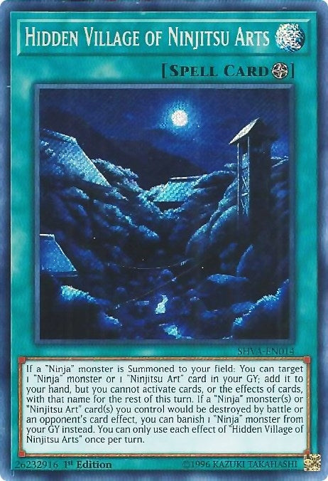 Hidden Village of Ninjitsu Arts (14) (SHVA) - YuGiOh Single