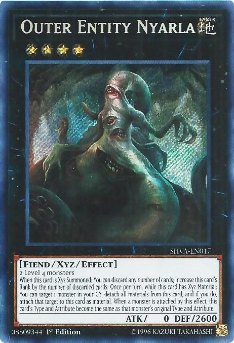 Outer Entity Nyarla (17) (SHVA) - YuGiOh Single