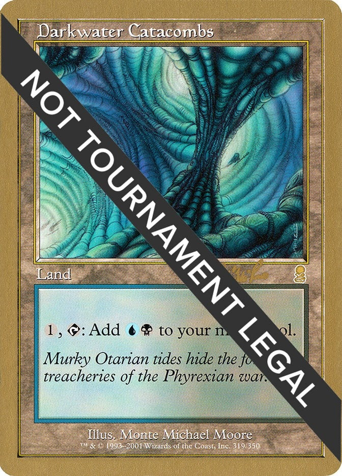 Darkwater Catacombs - 2002 Carlos Romao (ODY) [WCD] - MTG Single