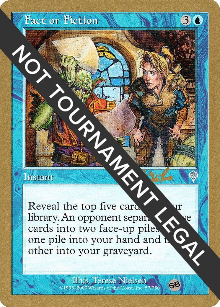 Fact or Fiction - 2002 Carlos Romao (INV) (SB) [WCD] - MTG Single