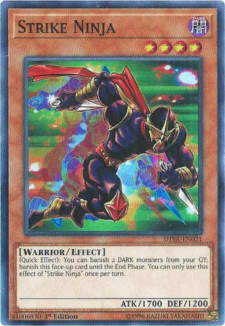 Strike Ninja (21) (SHVA) - YuGiOh Single