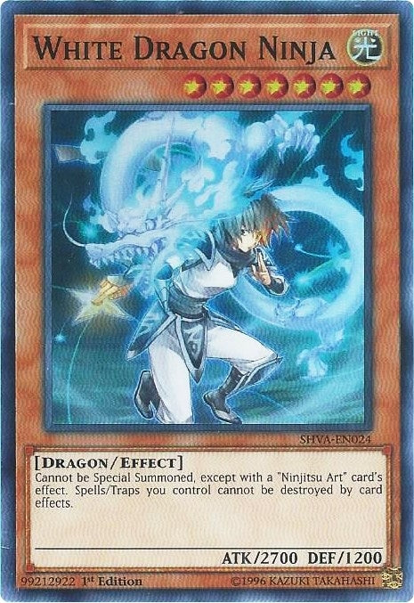 White Dragon Ninja (24) (SHVA) - YuGiOh Single