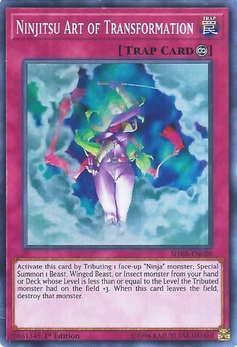 Ninjitsu Art of Transformation (28) (SHVA) - YuGiOh Single