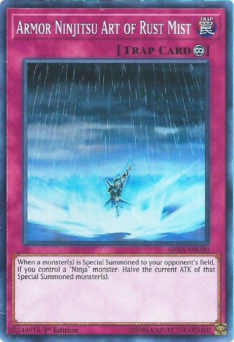 Armor Ninjitsu Art of Rust Mist (30) (SHVA) - YuGiOh Single