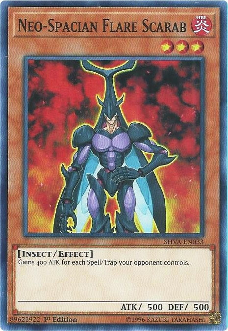 Neo-Spacian Flare Scarab (33) (SHVA) - YuGiOh Single