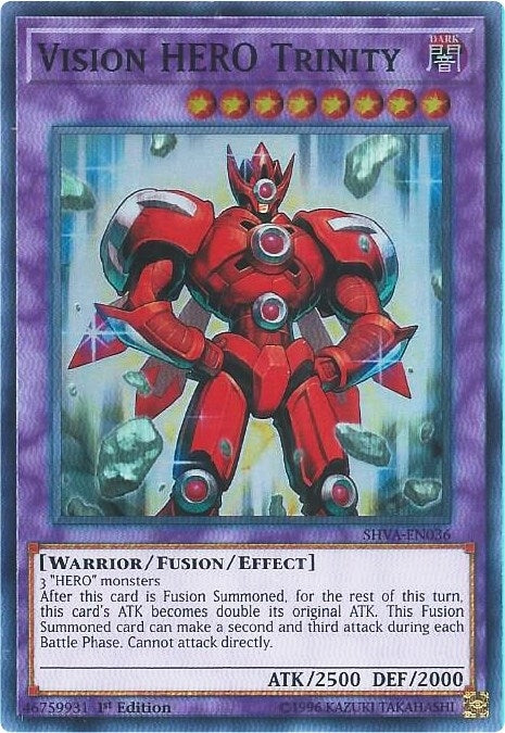 Vision HERO Trinity (36) (SHVA) - YuGiOh Single