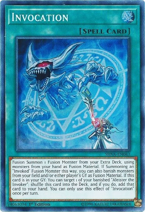 Invocation (43) (SHVA) - YuGiOh Single