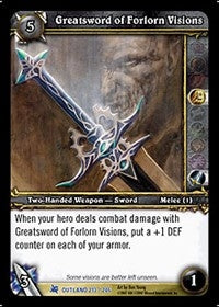 Greatsword of Forlorn Visions - WoW Single