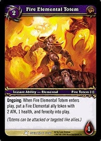 Fire Elemental Totem - WoW Single
