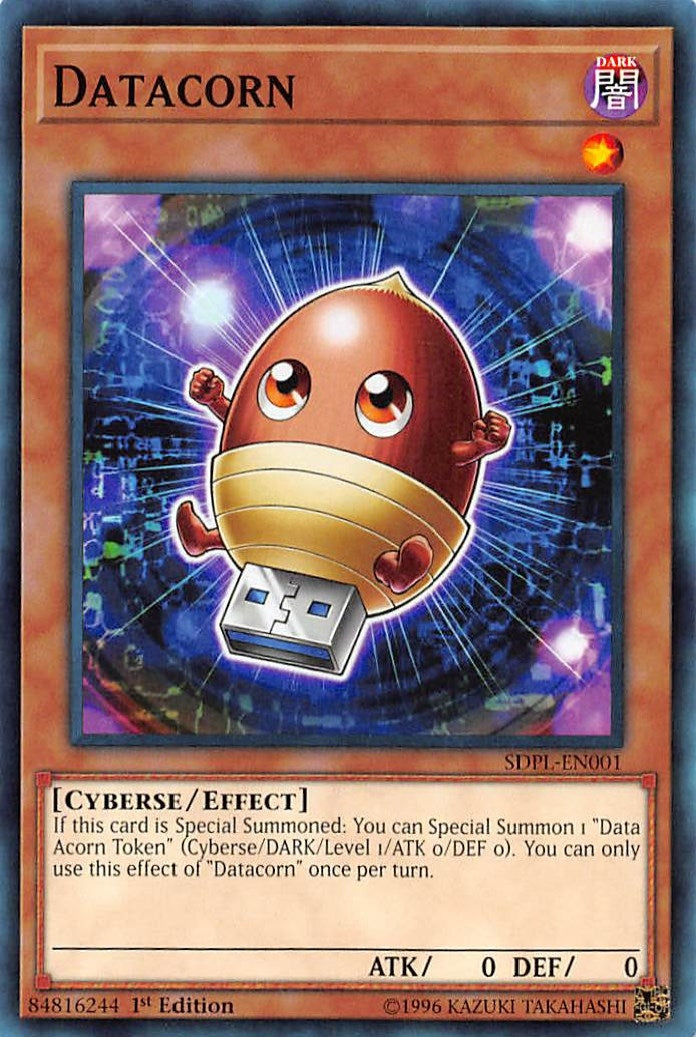 Datacorn (1) (SDPL) - YuGiOh Single
