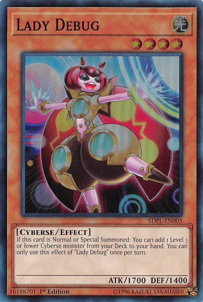 Lady Debug (5) (SDPL) - YuGiOh Single