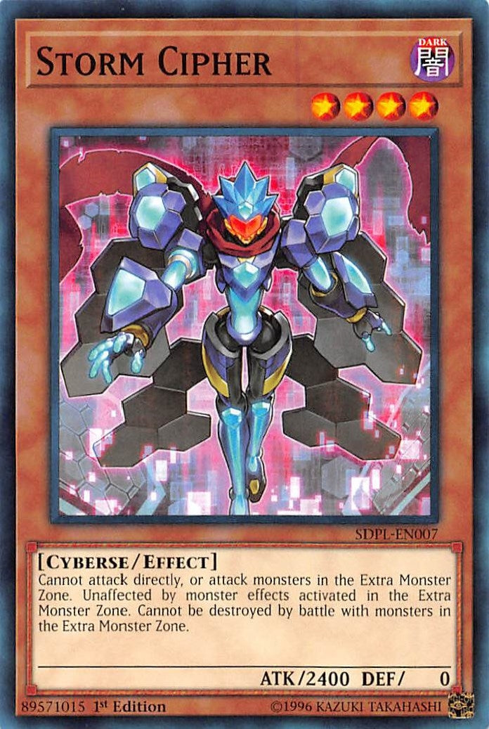 Storm Cipher (7) (SDPL) - YuGiOh Single