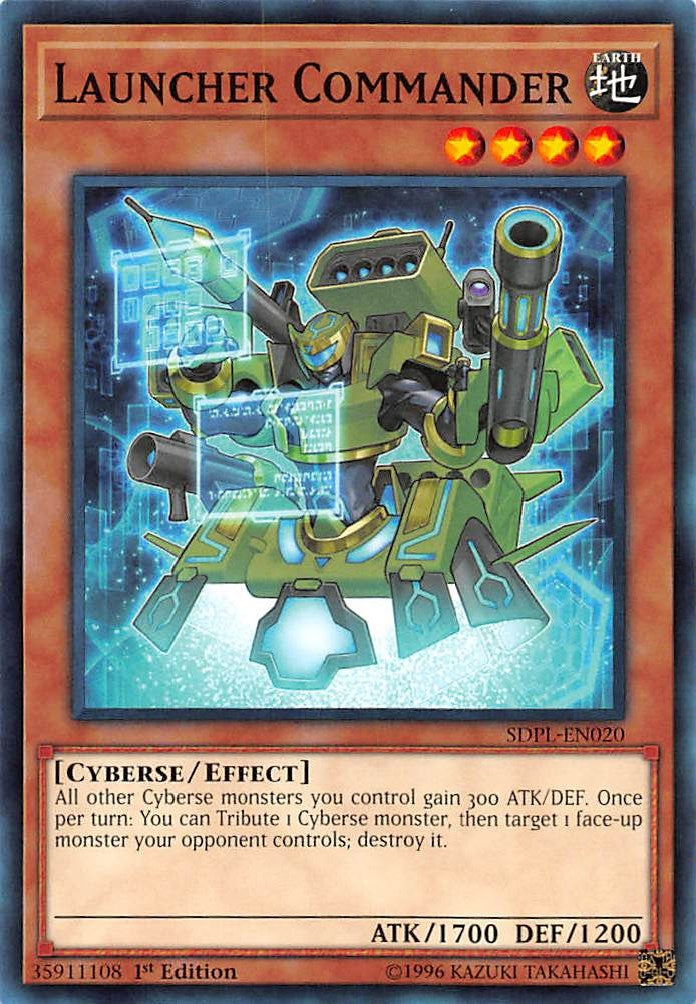 Launcher Commander (20) (SDPL) - YuGiOh Single
