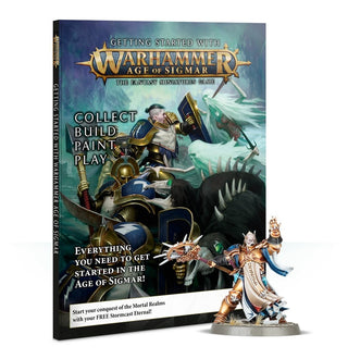 Getting Started with Age of Sigmar: Collect Build Paint Play [PAIN] - Warhammer Books Sealed