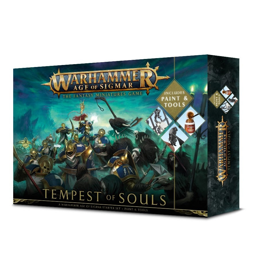 Warhammer: Age of Sigmar - Tempest of Souls Starter and Paint Set [PNTS] - Citadel Paints Sealed
