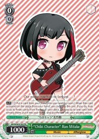 ’Chibi Character’ Ran Mitake (54102) [BD/W54] - Weiss Schwarz Single
