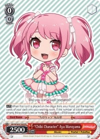 ’Chibi Character’ Aya Maruyama (54104) [BD/W54] - Weiss Schwarz Single