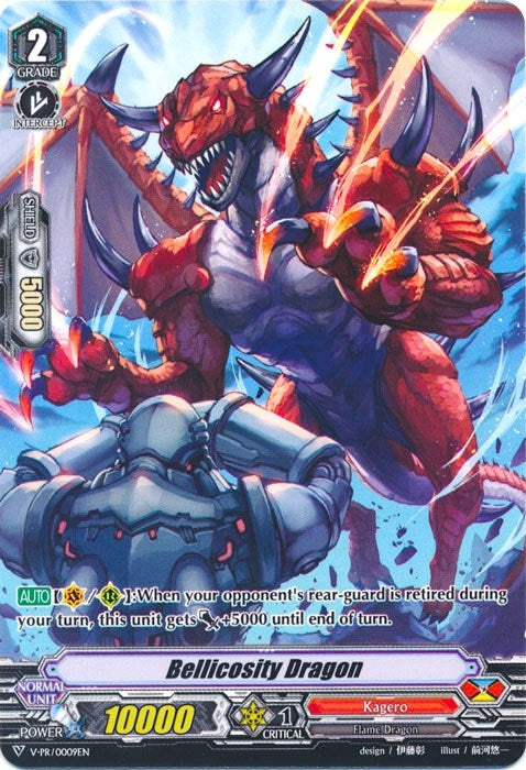Bellicosity Dragon (9) [VPR] - Cardfight Vanguard Single