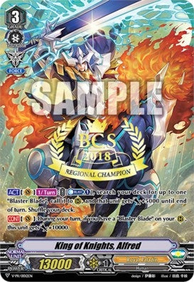 King of Knights Alfred (BCS 2018) (12) [VPR] - Cardfight Vanguard Single