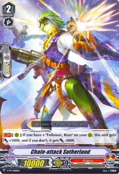 Chain-attack Sutherland (18) [VPR] - Cardfight Vanguard Single