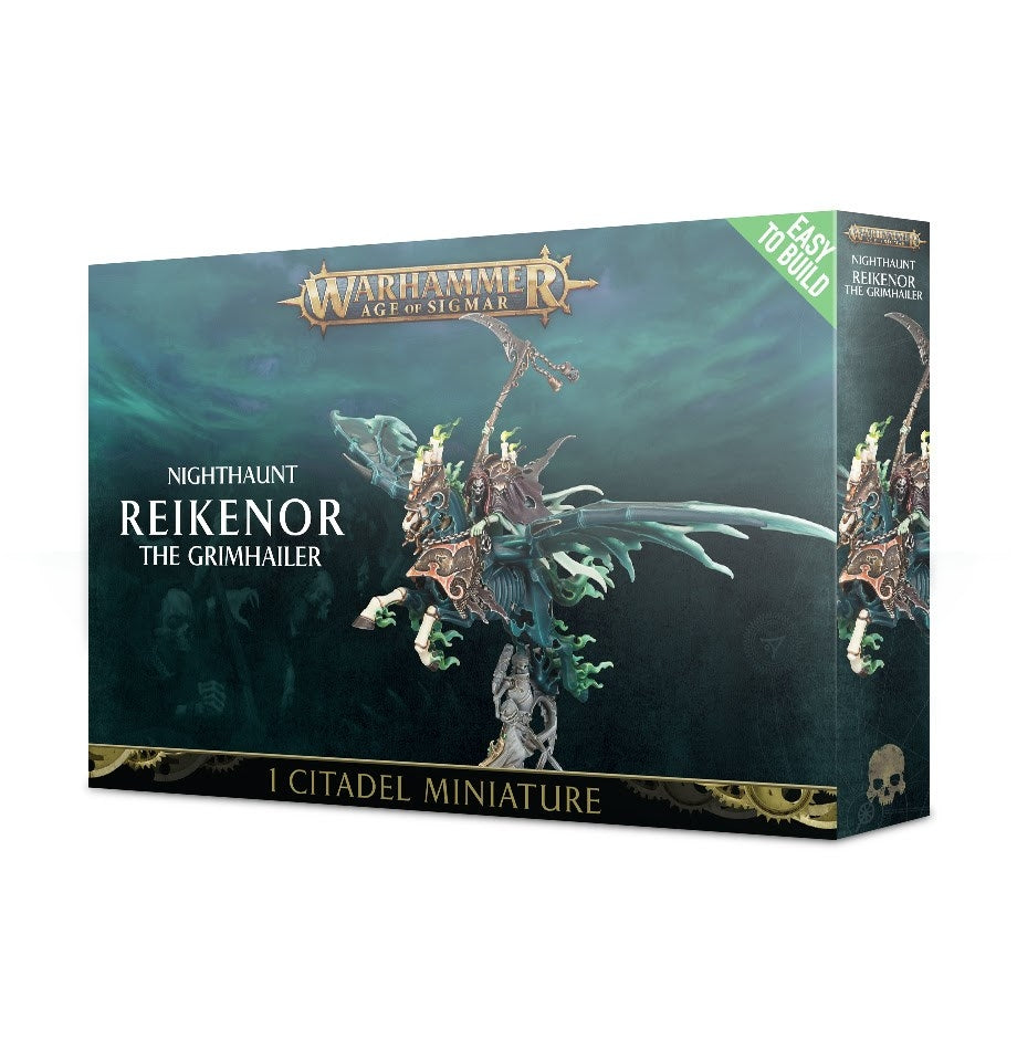 Warhammer: Age of Sigmar - Nighthaunt - Reikenor The Grimhailer [PLAS] - Warhammer Box Sets Sealed