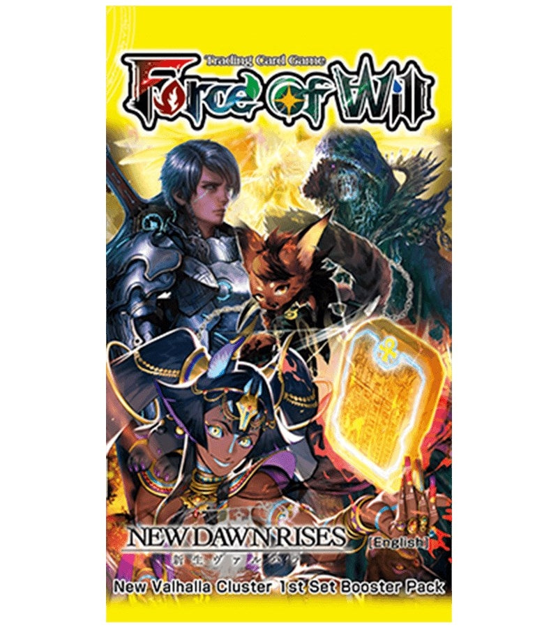 New Dawn Rises Booster Pack [NDR] - Force of Will Sealed