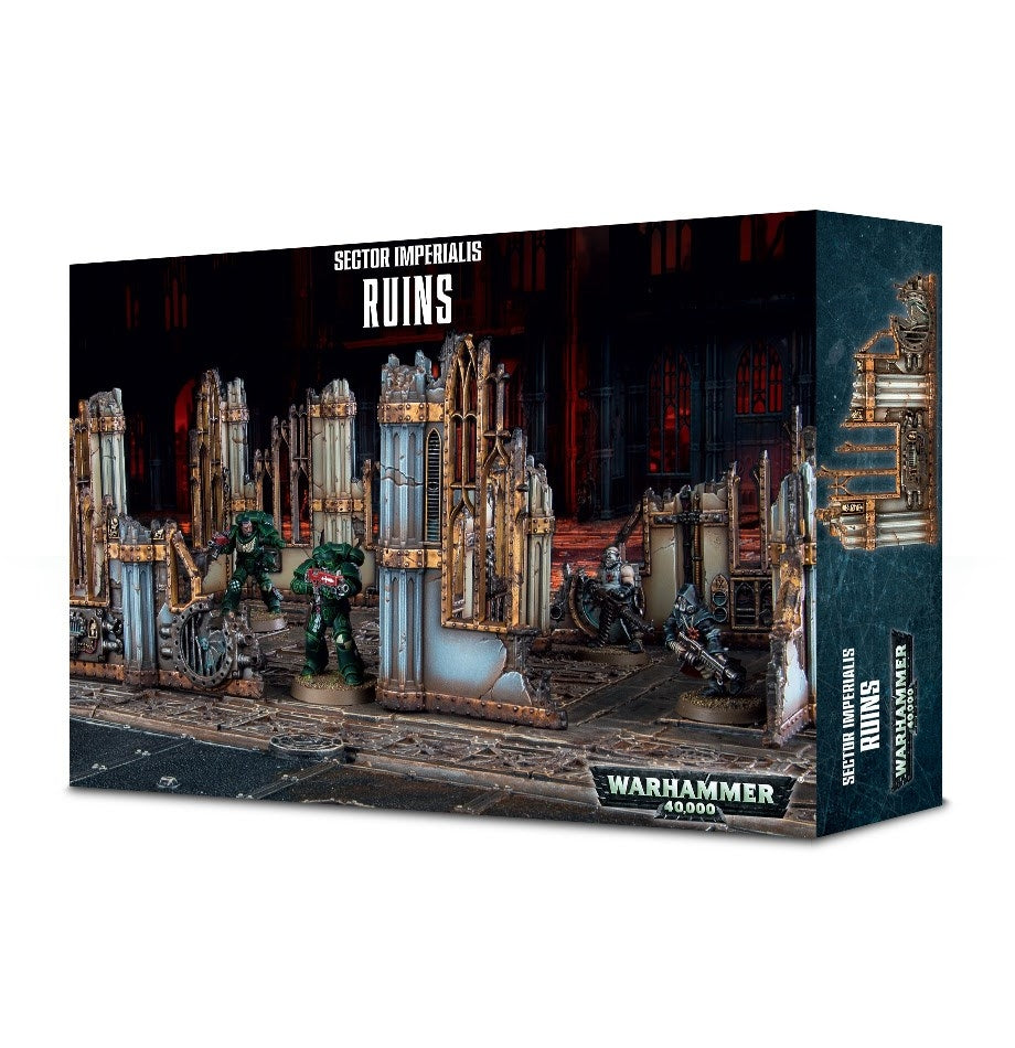 Warhammer: 40K - Sector Imperialis - Ruins [ACCS] - Warhammer Game Accessories Sealed