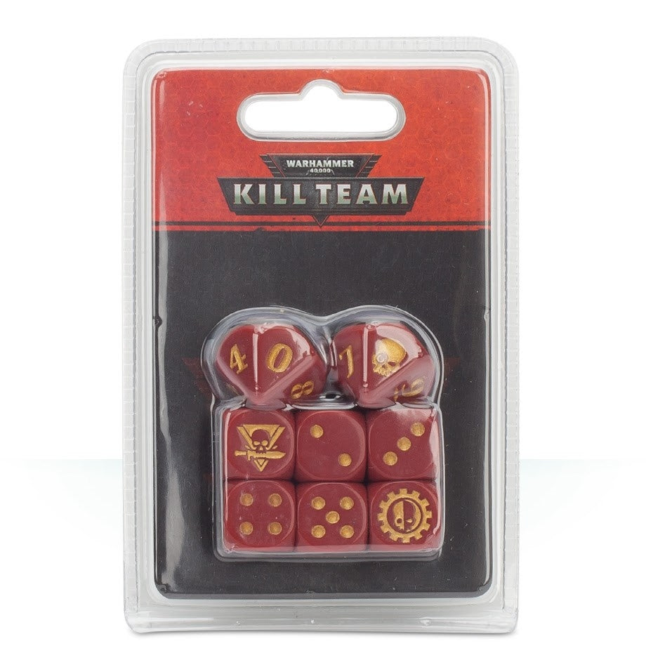 Warhammer: 40K - Kill Team - Adeptus Mechanicus Dice (8-Pack) [ACCS] - Warhammer Game Accessories Sealed