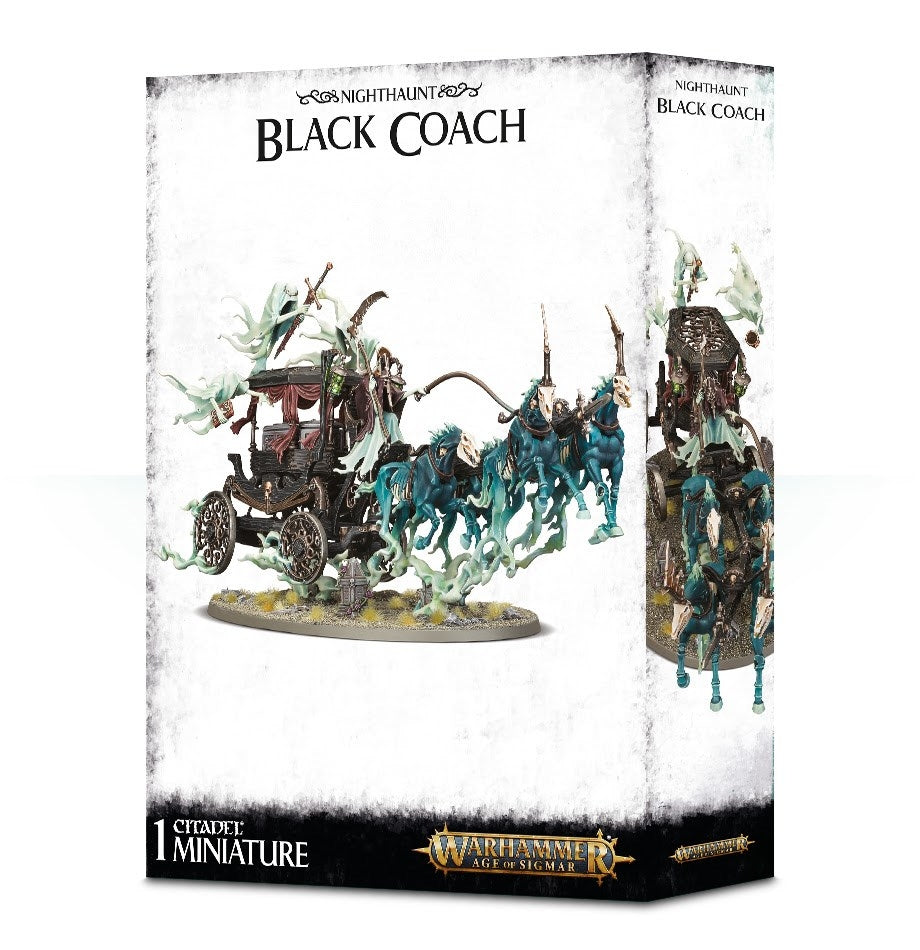 Warhammer: Age of Sigmar - Nighthaunt - The Black Coach [PLAS] - Warhammer Box Sets Sealed
