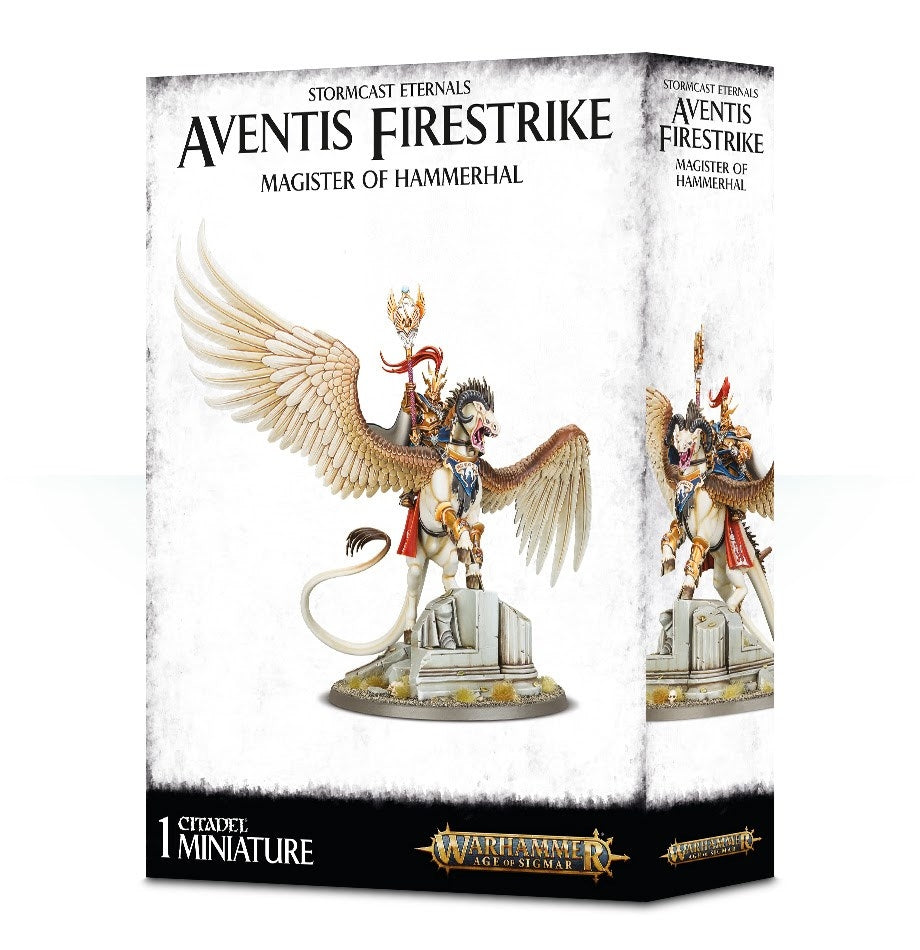 Warhammer: Age of Sigmar - Stormcast Eternals Aventis Firestrike Magister of Hammerhal [PLAS] - Warhammer Box Sets