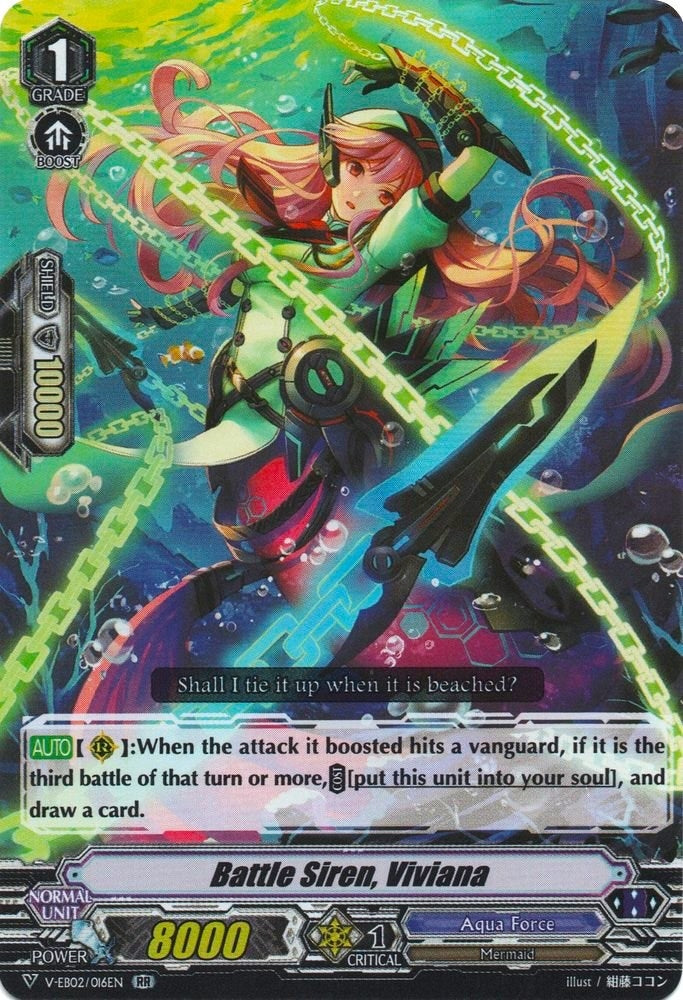 Battle Siren Viviana (2016) [V-EB02] - Cardfight Vanguard Single