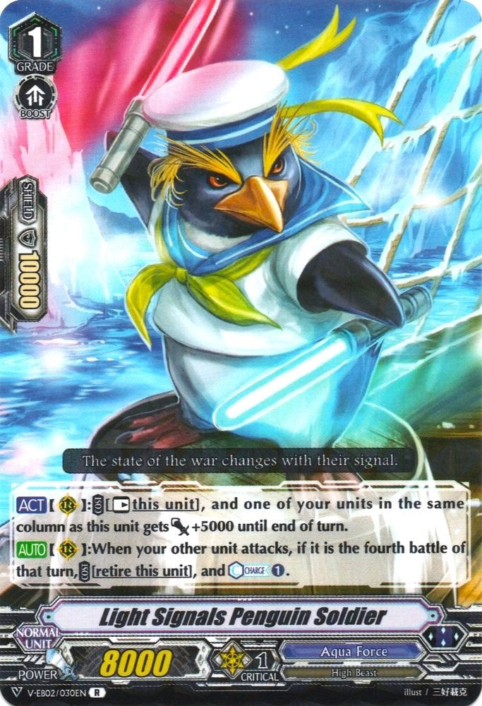 Light Signals Penguin Soldier (2030) [V-EB02] - Cardfight Vanguard Single